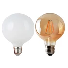 led lights china LED filament lamp G80 G95 G125 Warm color Edison bright CE RoHS lighting
