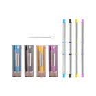 FDA Approved Eco-friendly High Quality 304 Reusable Metal Portable Stainless Steel Straws