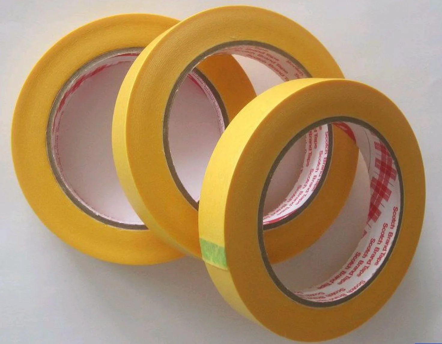 3M 244 Japanese Flat Paper Yellow Paper Tape With Acrylic Adhesive