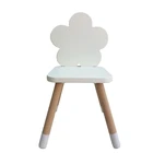 China Wholesale Kids Room Wholesale Furniture Party Beech Chairs Flower Bowknot Shaped