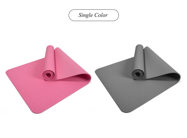 Soem-TPE-Yoga Mat Recyclable Eco Friendly 4mm 6mm 8mm 10mm 183cm 3