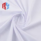 Wholesale classic design custom 100% spun polyester abaya plain woven fabric