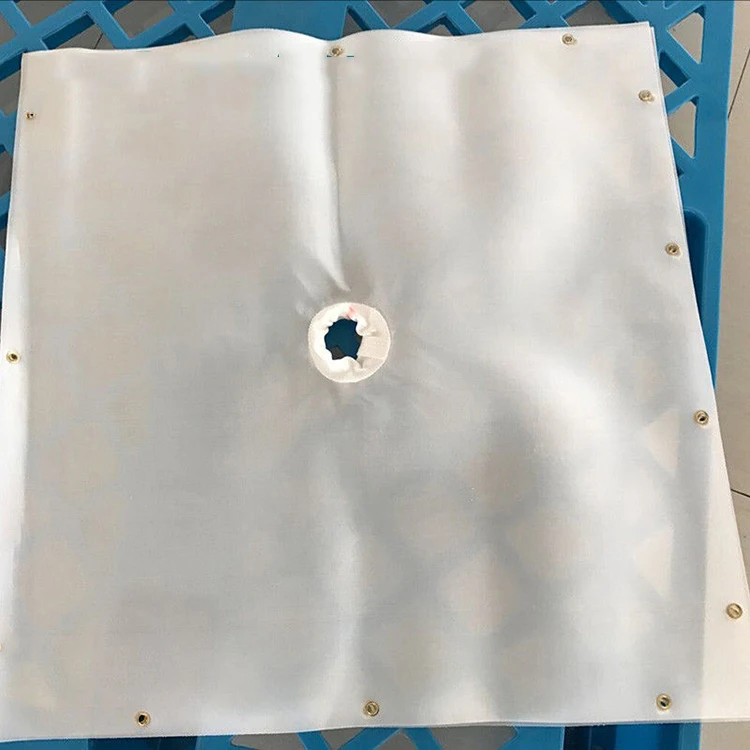 In het groot Zwarte Monofilament Multifilament de Doekzak van de Persfilter voor Steenkoolinstallatie