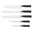 5pcs stainless steel kitchen knife set with ABS handle
