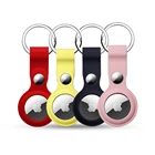 2021 New Design With Metal Keychain Holder Tracker Protective Cover Silicone Case For Airtag Case