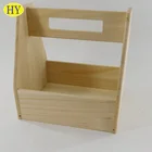 Eco-friendly Antique Portable Wood Wine Beer Crate Holder Wooden Wine Box