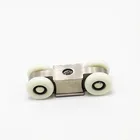 Four wheels wardrobe sliding door roller sliding window roller wheel
