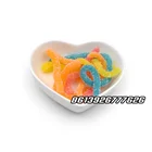 Halal 18G Fruit Flavor Sour Gummy Stick Candy