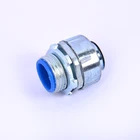 Fitting Conduit Fitting Circlip Self Secured Union Zinc Alloy Connector Joint Fitting For Flexible Conduit