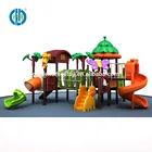 Outdoor Playground Equipment Outdoor Kindergarten Garden Park Slide Plastic Kids Outdoor Playground Children Equipment