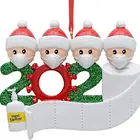 Family 2020 Decoration Santa Gift Survivor Family DIY Christmas Tree Hanging Personalized Christmas Ornament