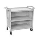 Food Service Trolley Restaurant / Hotel Trolley with Side Panel