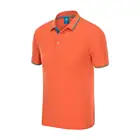 Polo Shirt Embroidered Polyester Men T-shirt