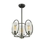 Modern style transparent glass lampshade glass pendant light