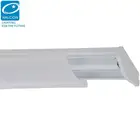 RoHS Milky Tube T8 Fixtures T5 T8 Transparent Milky Acrylic Diffuser T8 T5 Led Work Light Led Tube Batten Fixture