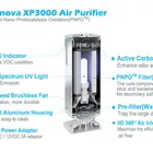 空気消毒殺菌 pnpo 空気 purifers クリーナー洗えるフィルター uv ホーム空気清浄機