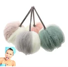 Free Shipping Brush Shower Ball Body Exfoliate Pouf Soft Bath Puff Bath Shower Sponge Mesh