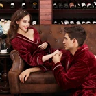 Custom Luxury Unisex Solid Fleece Polyester Bath Robe Bathrobes