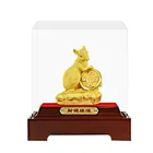 Mouse Figurine Mice Rat Statue Holiday Decoration Gift For Chinese New Year 2020 Souvenir