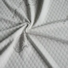Organic Cotton Fabric Cotton Fabric Fabric Polyester Organic Cotton Jacquard Knitted Mattress Fabric Cover Bedding Sheet