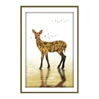 Dafen Canvas Printing Custom Animal Elk HD Print Living Room Bedroom Wall Art Deco Painting