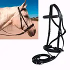 Horse Equestrian Bridle High Quality Western Equestrian Products Fashion Real Leather Micklem Horse Bridle And Rein