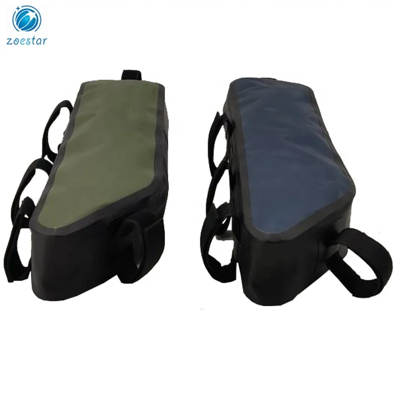 3L Waterproof Risptop Bicycle Storage Bag Triangle Saddle Frame Pouch for Cycling