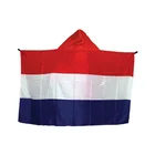 Polyester Custom Sports Football Fan Body Cape Flag