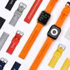 Silicone Fitness Watch Bands For Sports Watch 18 20 22mm 8 Colors In Stock No Odor