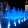 Outdoor led dancing dry floor water fountain with music controller