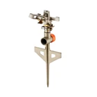 Garden Rotary Lawn Agriculture Metal Impulse Agricultural Irrigation Sprinkler System W/Metal Spike