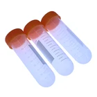 Laboratory Test 50ml Round Bottom Centrifuge Tube with Screw Cap