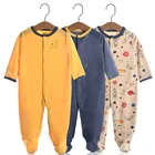Romper Wholesale China Pure Cotton Worsted 3 Piece Set Baby Romper
