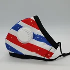 FAST SHIPPING FROM USA Newlison Brand Washable Reusable Designer Cotton Fashion PM2.5 Protective Mask with Filter