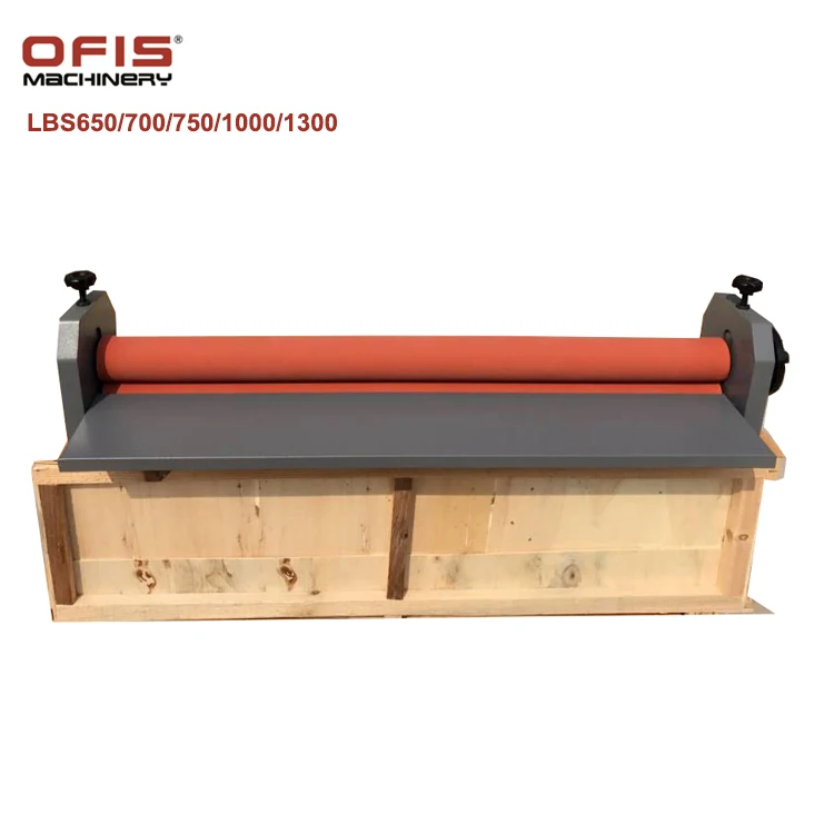 OFIS 750mm Manual Cold Roll Laminating Machine for Office Printing Shop Use