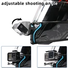 Mount Helmet Mount SUREWO Motorcycle Helmet Chin Mount For Go Pro Hero 8/7/6/5 Black DJI Action Camera And More