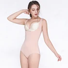 high waist pant Nude Bodysuit thigh Shapewear