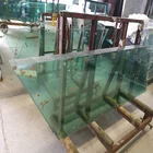Factory low price flat and curved laminated glass canopy