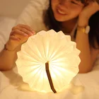Creative Foldable Book Lamp with DuPont Paper LED rechargeable Book Light