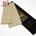 Custom Garments Recycled Hanging Label Clothing Tag Different Types Hang Tags