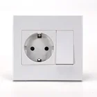 wall switch and socket German type switch and socket