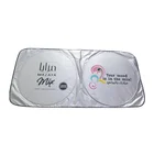 Promotional Customized Advertising Folding Front Window Car Sunshade Logo
