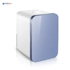 Desktop mini fridge 8L Car Mini Fridge Cooler and Warmer box portable mini refrigerator 12v AC DC