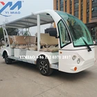 European Standard 14 Seat Electric Shuttle Bus For Sale