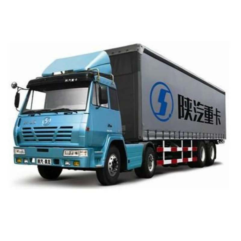 De servicio pesado SHACMAN 8x4 eléctrica de la camioneta de carga de camión de carga para la entrega