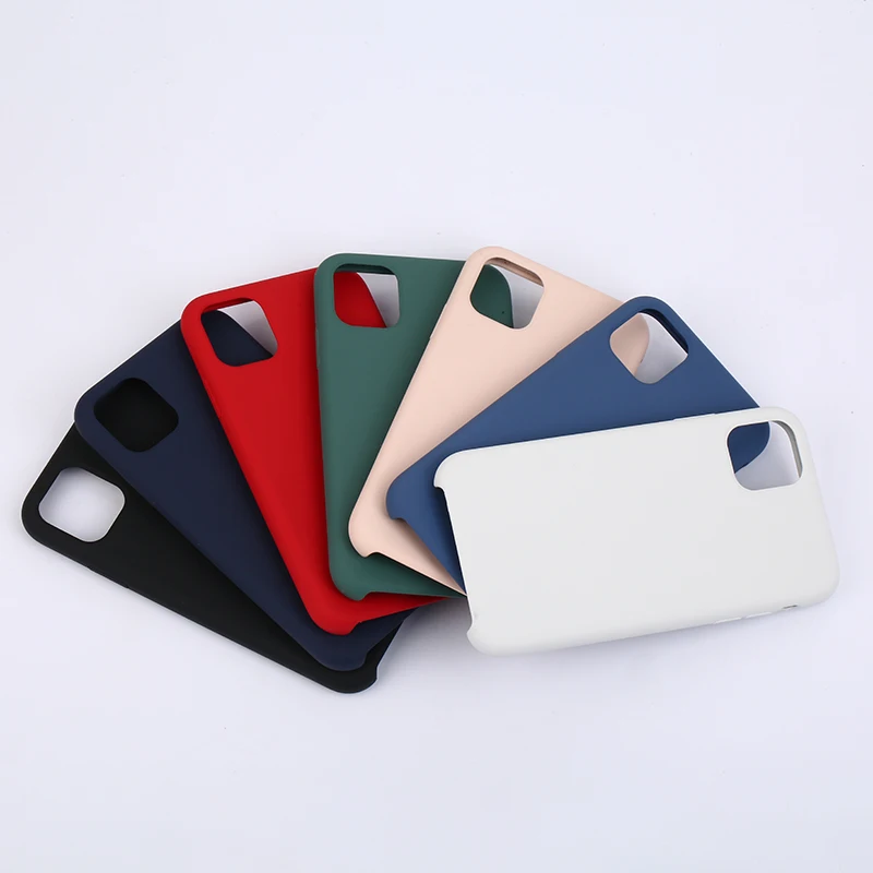 2019 cell phone Cover For iphone 11 silicon case soft touch with candy color for iphone 11 case.jpg