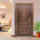 Modern Exterior New Style Factory Supply Cheap Front Security Steel Door