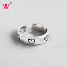 Engagement Ring 2020 New Design Girl Friends Valentine's Day Gifts Engagement Heart Ring for Birthday Gifts