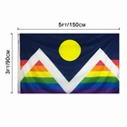 3x5 FT National Flag Digital Printing Rainbow Flag