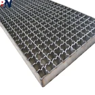 Hot dipped galvanized outdoor steel stair step treads